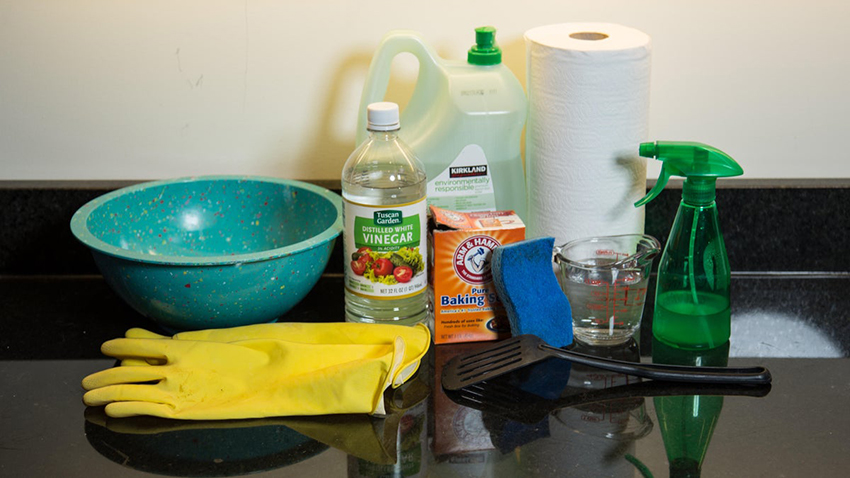 oven cleaning supplies